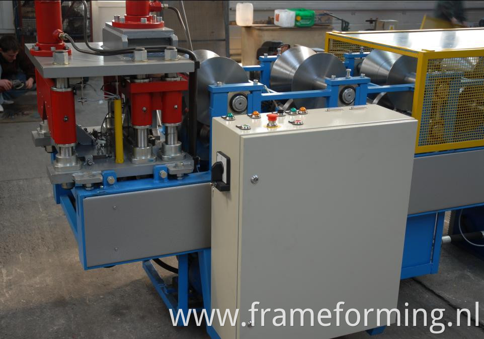 Top Roofing Ridge Cap Roll Forming Machine